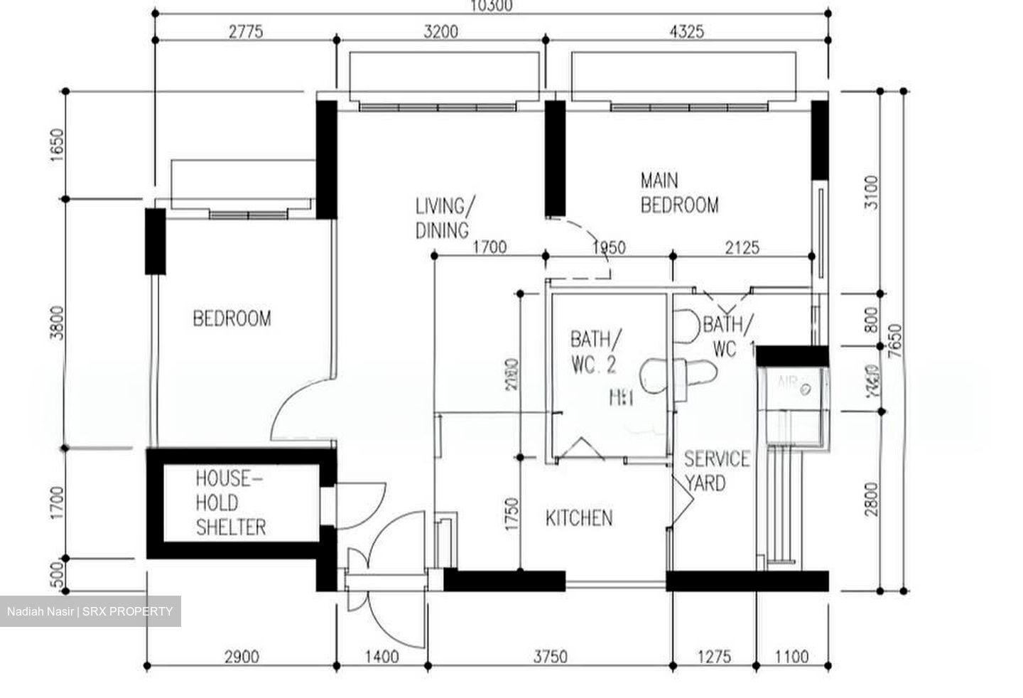 Blk 413C Waterfront I @ Northshore (Punggol), HDB 3 Rooms #601018821